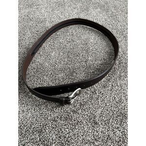 Thomas Bates size 44 Leather Money Belt with Zipper Pocket for Men | Genuine Lea